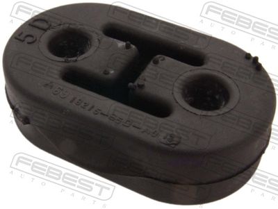 Mounting Kit, exhaust system FEBEST HEXB-001