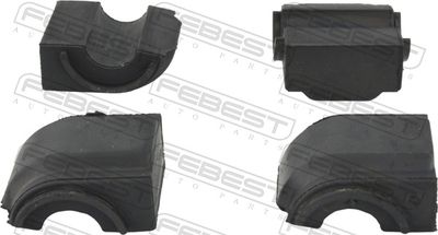 Mounting, stabiliser bar FEBEST HSB-FCR-KIT