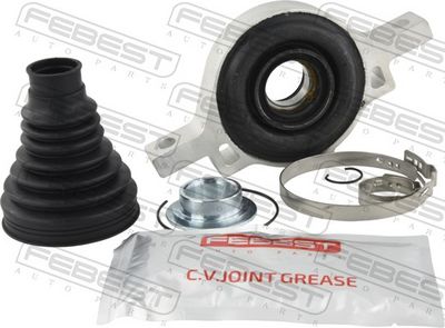 Bearing, propshaft centre bearing FEBEST HYCB-CRE17