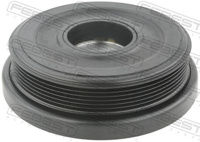 Belt Pulley, crankshaft FEBEST HYDS-CM10