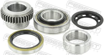 Bearing, drive shaft FEBEST KIT-JIMABS38