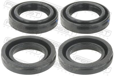 Gasket Set, cylinder head cover FEBEST NCP-008-PCS4