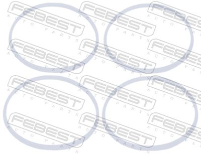 Repair Kit, steering gear FEBEST SET-003