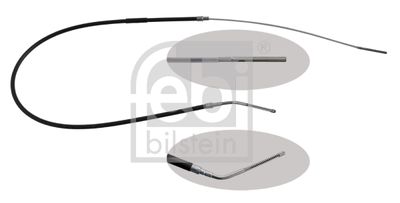 Cable Pull, parking brake FEBI BILSTEIN 01756