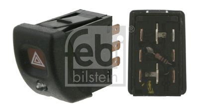 Hazard Warning Light Switch FEBI BILSTEIN 04718