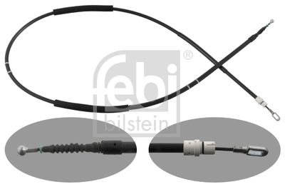 Cable Pull, parking brake FEBI BILSTEIN 100563
