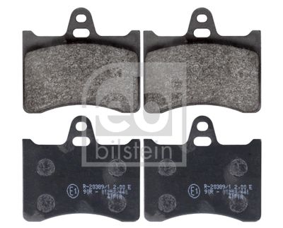 Brake Pad Set, disc brake FEBI BILSTEIN 116036