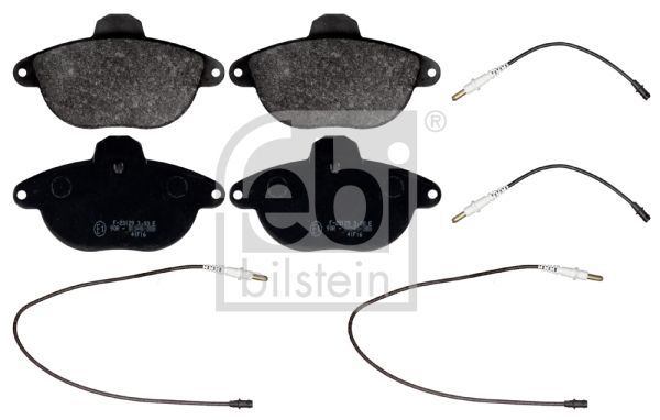 FEBI BILSTEIN 116037 Brake Pad Set, disc brake