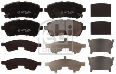 Brake Pad Set, disc brake FEBI BILSTEIN 116068