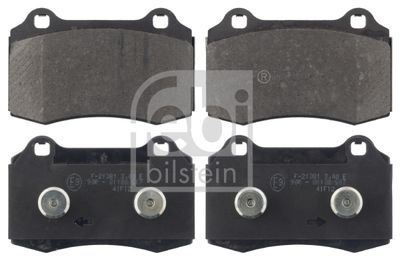 Brake Pad Set, disc brake FEBI BILSTEIN 116079