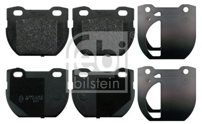 Brake Pad Set, disc brake FEBI BILSTEIN 116115