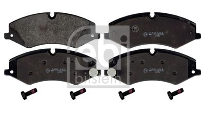 Brake Pad Set, disc brake FEBI BILSTEIN 116124