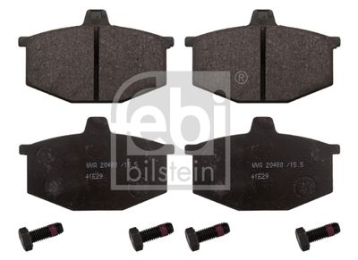 Brake Pad Set, disc brake FEBI BILSTEIN 116181