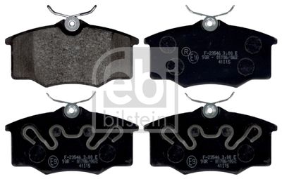 Brake Pad Set, disc brake FEBI BILSTEIN 116215