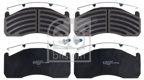 FEBI BILSTEIN 116233 Brake Pad Set, disc brake