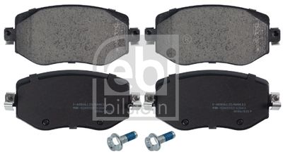 Brake Pad Set, disc brake FEBI BILSTEIN 116245