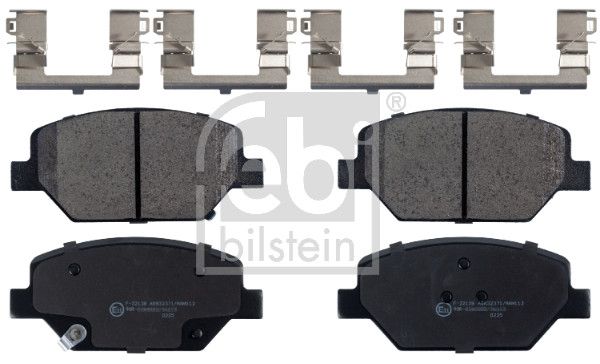 FEBI BILSTEIN 116248 Brake Pad Set, disc brake
