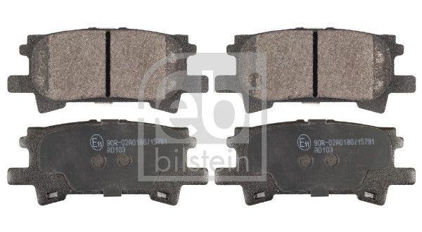 FEBI BILSTEIN 116334 Brake Pad Set, disc brake