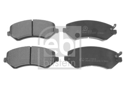 Brake Pad Set, disc brake FEBI BILSTEIN 116340