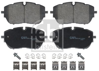Brake Pad Set, disc brake FEBI BILSTEIN 116342