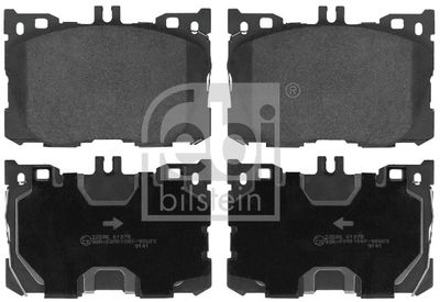 Brake Pad Set, disc brake FEBI BILSTEIN 116428