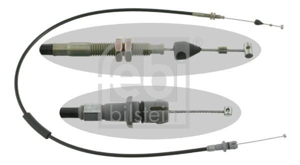 FEBI BILSTEIN 15750 Cable Pull, automatic transmission