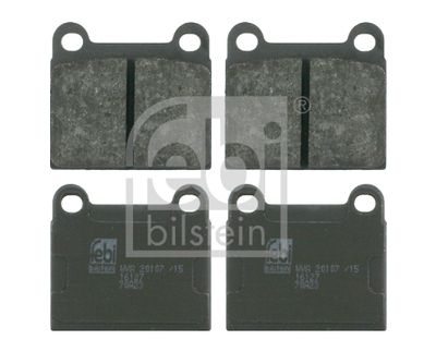 Brake Pad Set, disc brake FEBI BILSTEIN 16127