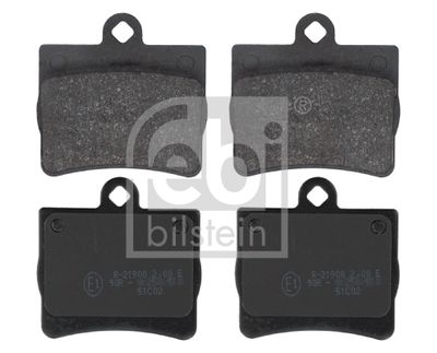 Brake Pad Set, disc brake FEBI BILSTEIN 16152