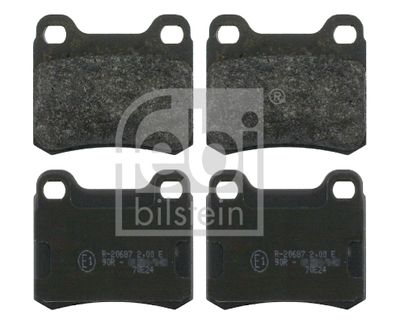 Brake Pad Set, disc brake FEBI BILSTEIN 16154