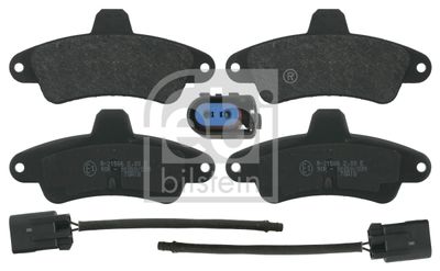 Brake Pad Set, disc brake FEBI BILSTEIN 16159