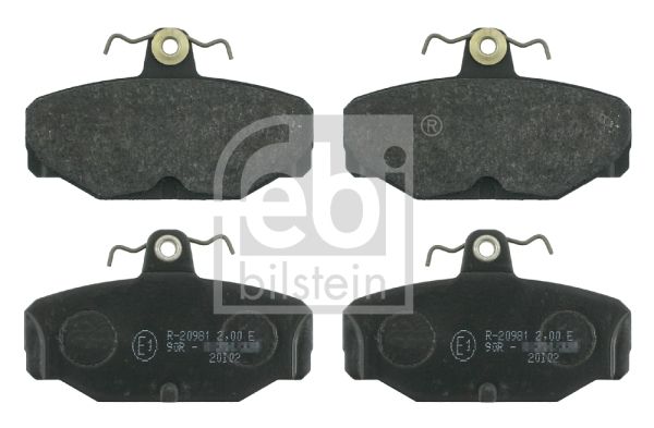 FEBI BILSTEIN 16169 Brake Pad Set, disc brake