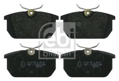 Brake Pad Set, disc brake FEBI BILSTEIN 16171