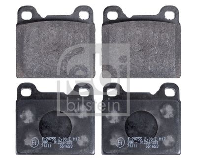 Brake Pad Set, disc brake FEBI BILSTEIN 16230