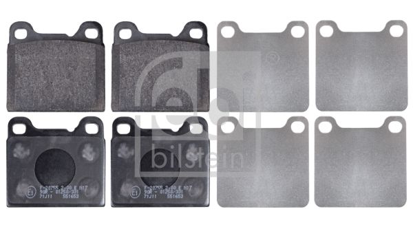FEBI BILSTEIN 16231 Brake Pad Set, disc brake