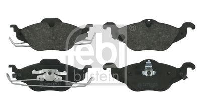 Brake Pad Set, disc brake FEBI BILSTEIN 16233
