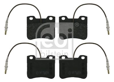 Brake Pad Set, disc brake FEBI BILSTEIN 16243