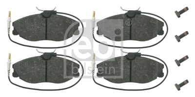 Brake Pad Set, disc brake FEBI BILSTEIN 16257