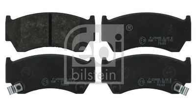 Brake Pad Set, disc brake FEBI BILSTEIN 16267