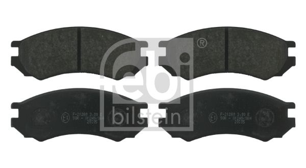 FEBI BILSTEIN 16268 Brake Pad Set, disc brake