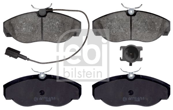 FEBI BILSTEIN 16391 Brake Pad Set, disc brake