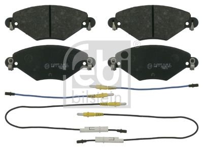 Brake Pad Set, disc brake FEBI BILSTEIN 16417