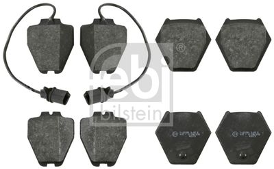 Brake Pad Set, disc brake FEBI BILSTEIN 16456