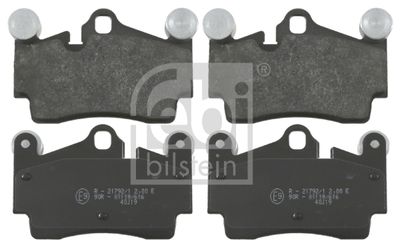 Brake Pad Set, disc brake FEBI BILSTEIN 16461