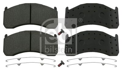 Brake Pad Set, disc brake FEBI BILSTEIN 16546