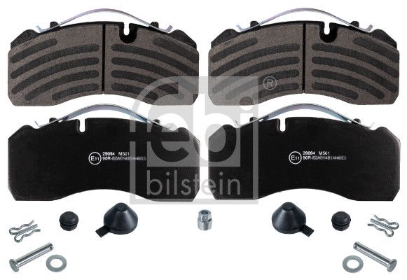 FEBI BILSTEIN 16563 Brake Pad Set, disc brake