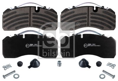 Brake Pad Set, disc brake FEBI BILSTEIN 16563