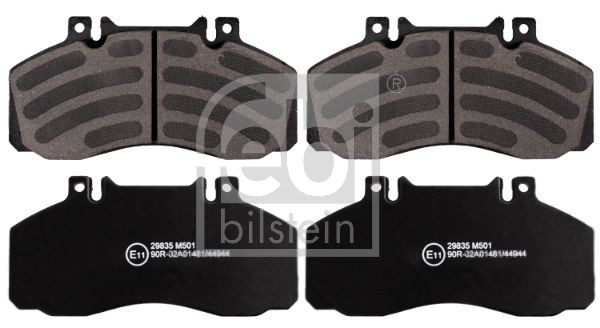 FEBI BILSTEIN 16566 Brake Pad Set, disc brake