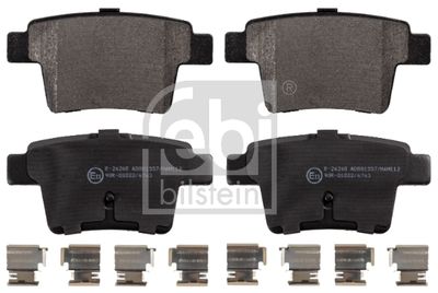 Brake Pad Set, disc brake FEBI BILSTEIN 16571