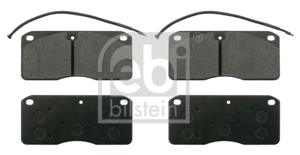 FEBI BILSTEIN 16572 Brake Pad Set, disc brake
