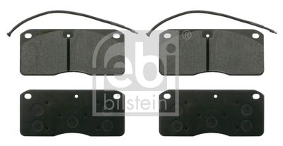 Brake Pad Set, disc brake FEBI BILSTEIN 16572